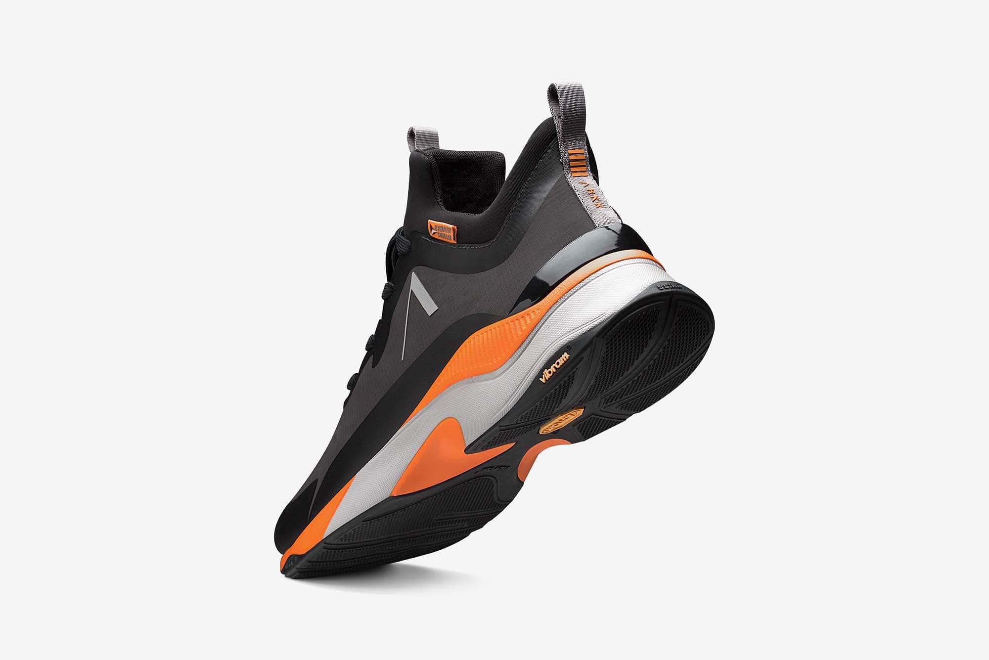 ARKK Collection Stormrydr Nylon HL VULKN Vibram | Black Orange Glory | Men Stormrydr